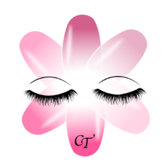 identité visuelle, logo de christelle teulié, ct, technicienne spécialisée onglerie, cils, maquillage permanent localisée sur béziers, agde, hérault